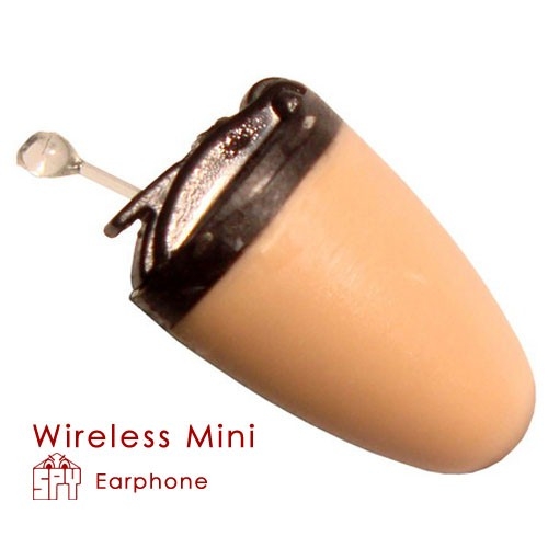 Invisible Wireless Hidden Earpiece Mini Spy Earphone - Click Image to Close